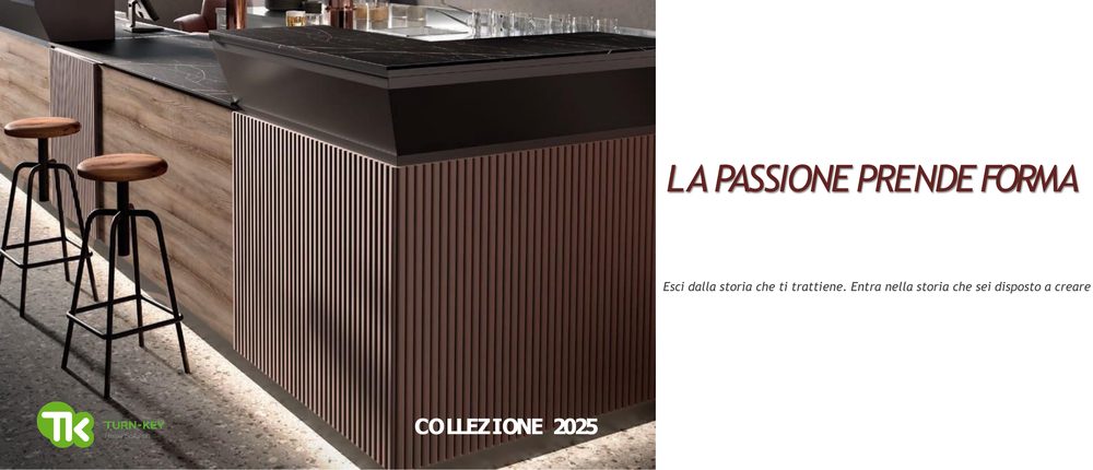 Copertina catalogo Collezione Turn-Key 2025