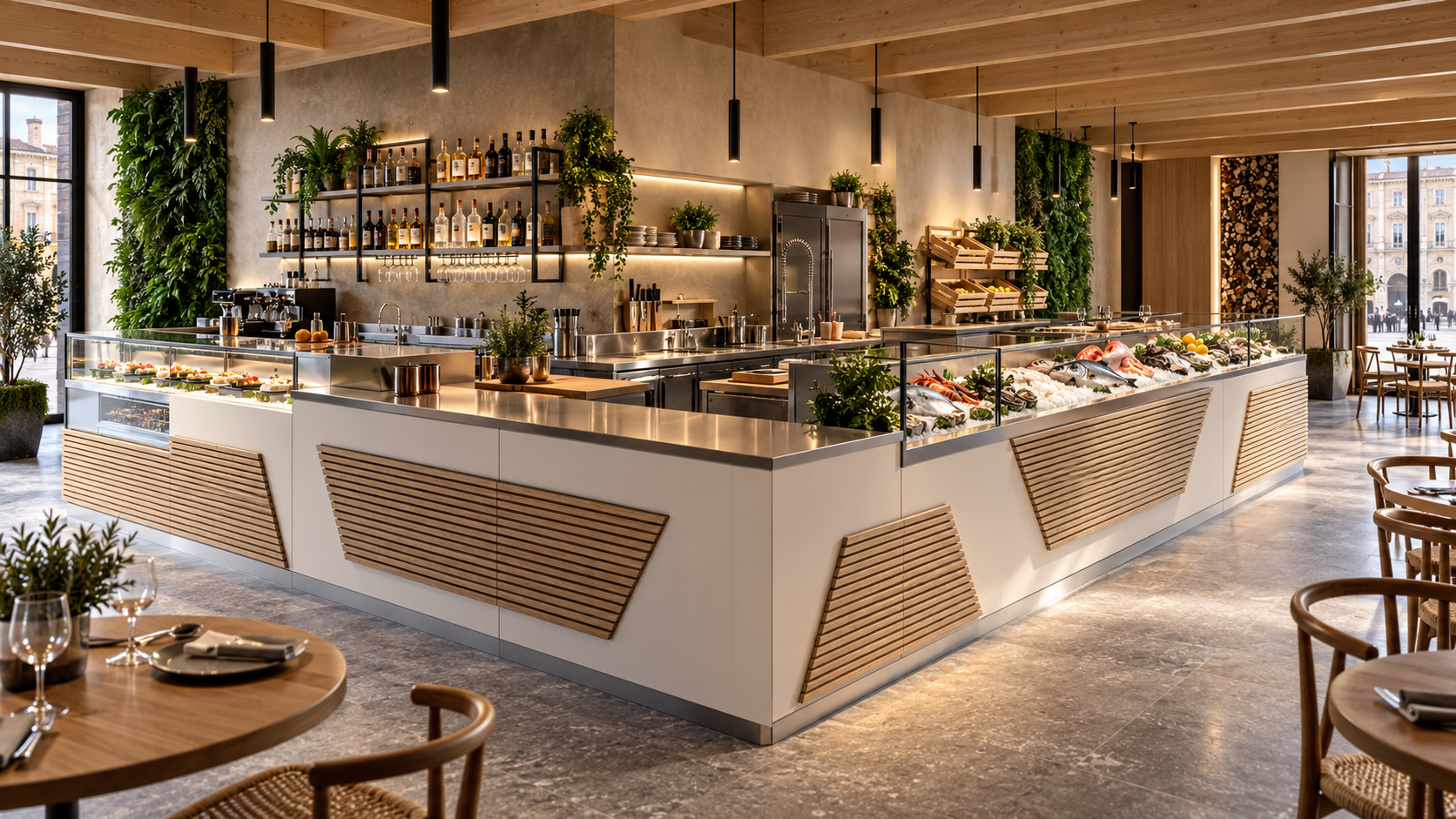 Arredamento gastronomia chiavi in mano - Turn-Key Milano