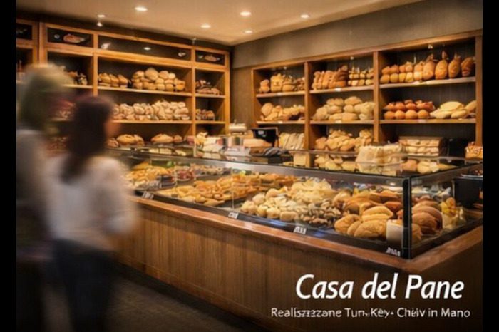 Visual illustrativo Turn-Key: Casa del Pane a Cerro Maggiore (non foto verificata del locale)