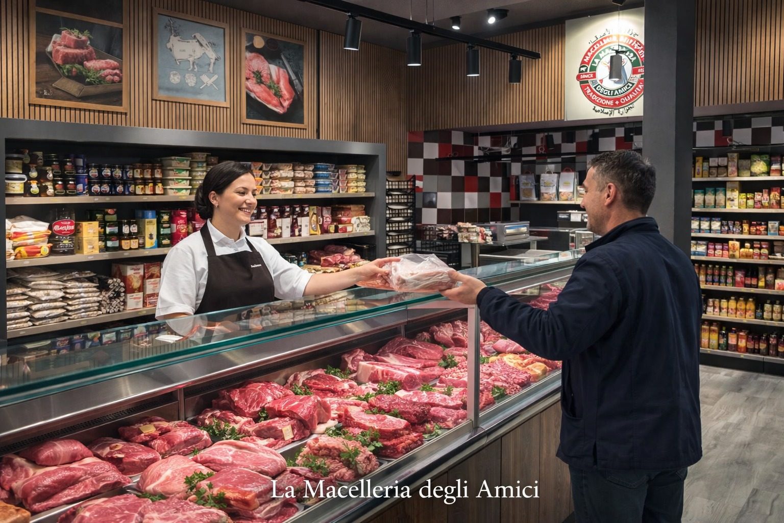 Visual illustrativo Turn-Key: La Macelleria degli Amici (non foto verificata del locale)
